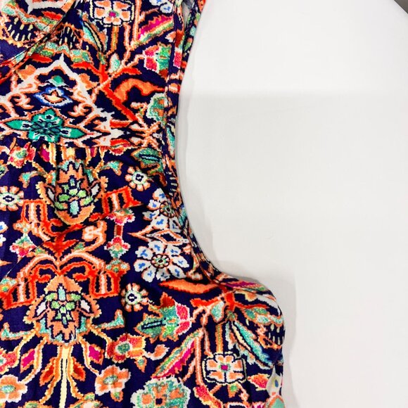 NWT Papermoon Women's 2X Split Neck Sleeveless Henley Knit‎ Top Blouse - Picture 5 of 9